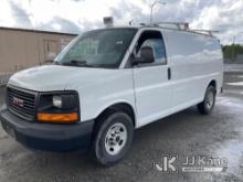 2015 GMC Savana G2500 Cargo Van CNG Only) (Runs & Moves, Body & Rust Damage