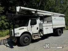 (Hagerstown, MD) Altec LRV60E70, Over-Center Bucket Truck mounted on 2011 Freightliner M2106 Chipper