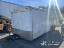 1997 Haulmark Industries G820T3-102 T/A Enclosed Trailer Rust & Body Damage