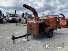 2012 Vermeer BC1000XL Chipper (12in Drum) No Title) (Runs, Operating Condition Unknown, Heavy Black 
