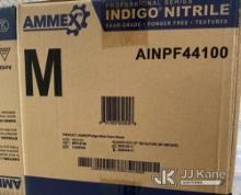 (01) Pallet Ammex Nitrile Exam Gloves PF Size Medium. Approx. 90 Cases Per Pallet Contact Keith Linf