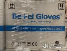 (03) Pallets Betel Nitrile Exam Gloves PF Size Large. Approx. 84 Cases Per Pallet Contact Keith Linf