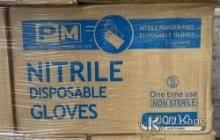 (01) Pallet PM Nitrile Exam Gloves PF Size Large. Approx. 78 Cases Per Pallet Contact Keith Linford 