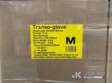 (12) Pallets Transo-Glove Nitrile Exam Gloves PF Size Medium. Approx. 90 Cases Per Pallet Contact Ke
