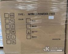 (04) Pallets Unknown Nitrile Exam Gloves PF Size Large. Approx. 72 Cases Per Pallet Contact Keith Li