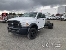 2012 Dodge Ram 5500 4x4 Cab & Chassis Runs & Moves) (Check Engine Light On