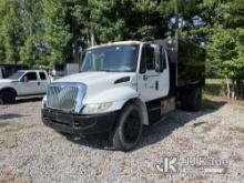 (Wakefield, VA) 2004 International 4200 Chipper Dump Truck Not Running, Condition Unknown) (Seller S