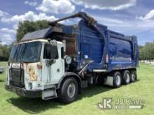 (Ocala, FL) 2017 Autocar ACX64 Garbage/Compactor Truck Runs & Moves) (Missing Taillights Minor Body