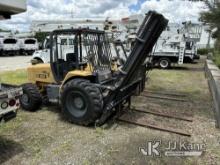 (Jacksonville, FL) 2006 JCB 930 Rough Terrain Forklift Not Running, Condition Unknown