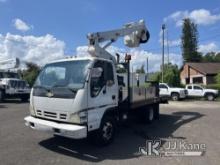 (Tampa, FL) Altec AT30G, Telescopic Bucket Truck mounted behind cab on 2006 Chevrolet W3500 Flatbed