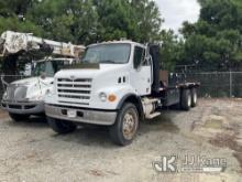 (Villa Rica, GA) 2005 Sterling LT7500 T/A Flatbed Truck Not Running, Condition Unknown, Check Engine