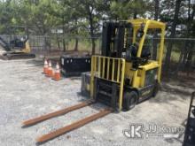 (Villa Rica, GA) Hyster E60XN-33 Cushion Tired Forklift, (GA Power Unit) Not Running, Condition Unkn