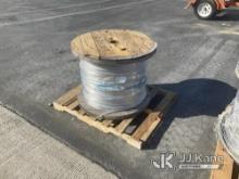 (Dixon, CA) Cable Reel (Seller States Approximately 2400- 3000 Feet of Cable) NOTE: This unit is bei