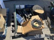 (Dixon, CA) Pallet Of Miscellaneous Hoses. (Condition Unknown) NOTE: This unit is being sold AS IS/W