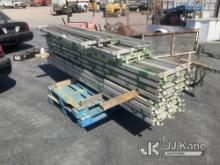 (Dixon, CA) Pallet of 13 Scaffold Platforms (Used) NOTE: This unit is being sold AS IS/WHERE IS via