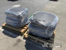 (Dixon, CA) (2) Rubber Floor Mats (Used) NOTE: This unit is being sold AS IS/WHERE IS via Timed Auct
