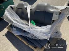 (Dixon, CA) Plastic Rear Seat with Hardware Condition Unknown