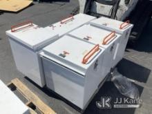 (Dixon, CA) 5 Storage Containers (Used) NOTE: This unit is being sold AS IS/WHERE IS via Timed Aucti