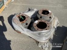 (Dixon, CA) (3) Bus Brake Drums (Used) NOTE: This unit is being sold AS IS/WHERE IS via Timed Auctio