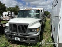 2013 International TerraStar Enclosed High-Top Service Truck Not Running, Condition Unknown, Rear Co