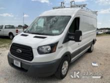 2018 Ford Transit-350 Cargo Van Runs & Moves) (Jump to Start.