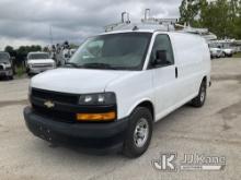 2018 Chevrolet Express G2500 Cargo Van Runs & Moves) (Has Cosmetic Damage On Passenger Side And Rear