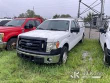 2011 Ford F150 Extended-Cab Enclosed Service Truck Not Running & Condition Unknown