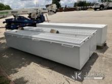 (3) Large Utility Truck Boxes NOTE: This unit is being sold AS IS/WHERE IS via Timed Auction and is 