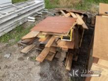 Miscellaneous Pallet of Lumber NOTE: This unit is being sold AS IS/WHERE IS via Timed Auction and is