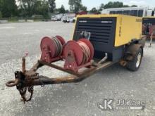 2006 Kaeser M70 Air Compressor No Title) (Runs, Builds Air at Low Pressure) (Jump to Start, Switch D