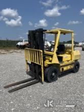 1998 Hyster H80XL2 Solid Tired Forklift Runs, Moves & Operates
