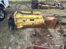 Stanley MBX258 Hydraulic Breaker Fair, Rust
