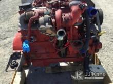 (Jurupa Valley, CA) One 8.9L Cummins CNG Engine (Used) NOTE: This unit is being sold AS IS/WHERE IS