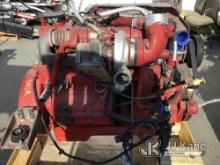 (Jurupa Valley, CA) One 8.9L Cummins CNG Engine (Used) NOTE: This unit is being sold AS IS/WHERE IS