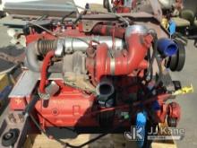 (Jurupa Valley, CA) One 8.9L Cummins CNG Engine (Used) NOTE: This unit is being sold AS IS/WHERE IS