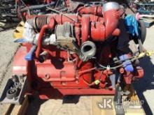 (Jurupa Valley, CA) 8.9L Cummins CNG Engine (Used) NOTE: This unit is being sold AS IS/WHERE IS via