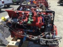 (Jurupa Valley, CA) One 8.9L Cummins CNG Engine (Used) NOTE: This unit is being sold AS IS/WHERE IS