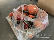 Pallet Of Chainsaws (Used) NOTE: This unit is being sold AS IS/WHERE IS via Timed Auction and is loc