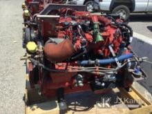 (Jurupa Valley, CA) One 8.9L Cummins CNG Engine (Used) NOTE: This unit is being sold AS IS/WHERE IS