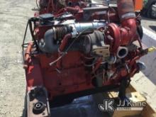 (Jurupa Valley, CA) 8.9L Cummins CNG Engine (Used) NOTE: This unit is being sold AS IS/WHERE IS via