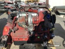 (Jurupa Valley, CA) One 8.9L Cummins CNG Engine (Used) NOTE: This unit is being sold AS IS/WHERE IS