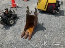 12 in Digging Bucket NOTE: This unit is being sold AS IS/WHERE IS via Timed Auction and is located i