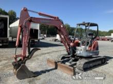 2011 Kubota U45 Mini Hydraulic Excavator Runs, Moves & Operates