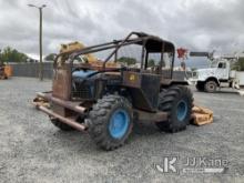 1994 Ford 7610S Utility Tractor Runs, Moves & Operates) (Body/Paint Damage