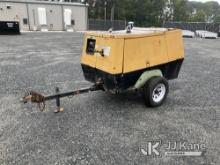 1999 Sullair 185DPQ-JD Portable Air Compressor No Title) (Not Running, Condition Unknown