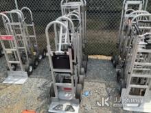 Qty Of (6) Hand Trucks NOTE: This unit is being sold AS IS/WHERE IS via Timed Auction and is located