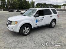 2008 Ford Escape 4x4 4-Door Sport Utility Vehicle Runs & Moves) (Paint Damage