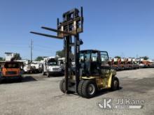 2008 Yale GP230DBECCV143 Pneumatic Tired Forklift Runs Moves & Operates, Body & Rust Damage