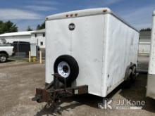 2000 Wells Cargo Enclosed T/A Enclosed Cargo Trailer Damage On Back Of Trailer Including Doors