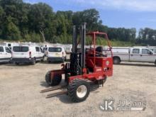 2021 Navagator RT5500 Rubber Tired Forklift Runs, Moves & Operates